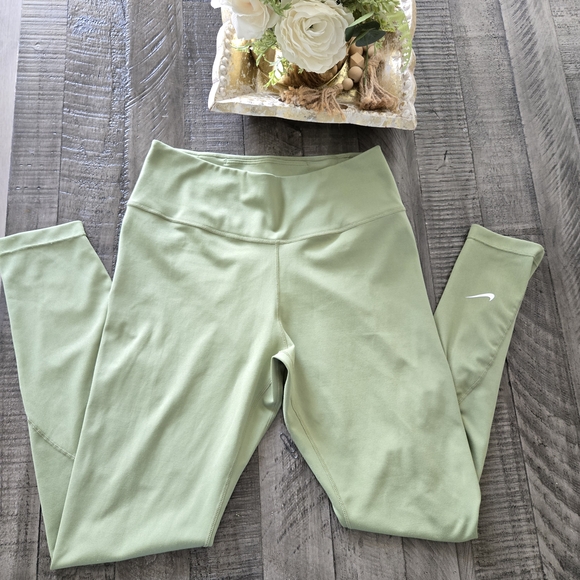 Nike Pants - Nike Sage Green Dri-FIT Leggings Size S/P